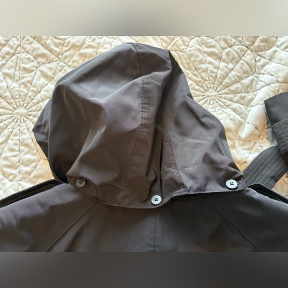 NWOT - XXL London Fog Black Trench Coat - Picture 7 of 11